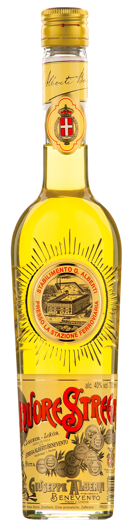 Strega Liquore Strega 40 Wein & Co. Marc Skodock Hannover