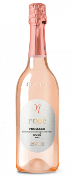 <b>Viticoltori Ponte </b><br>Prosecco spumante DOC Rosé Brut